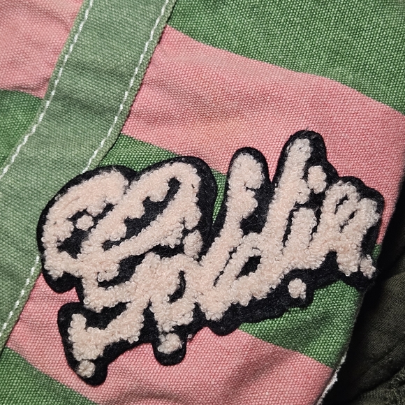 Limited Edition Goldie Y2K striped tote - Picture 5 of 8